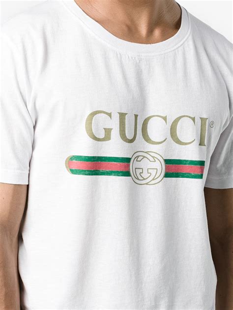 t shirt gucci uomo falsa|gucci t-shirt authenticity.